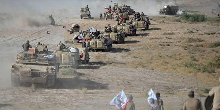 توپخانه حشد شعبی مواضع داعش را در منطقه ” سوسه ” هم مرز با عراق هدف قرار داد .