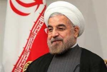 ” روحانی ” : امروز در شرایطی هستیم که جنگ اراده‌ها نتایج خود را نشان خواهد داد ، هیچ تردیدی به پیروزی اراده ملت بزرگ ایران در برابر آمریکا نداریم .