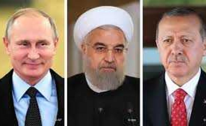 رئیس جمهور ترکیه از نشست آتی سران سه کشور ایران ، ترکیه و روسیه با محوریت موضوع سوریه خبر داد .