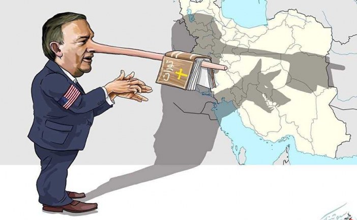 وزیر خارجه آمریکا ایران را مسئول حمله به دو نفتکش در دریای عمان معرفی کرد !!!