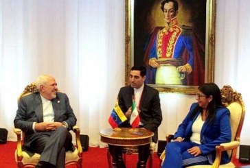 دیدار ظریف با معاون اول رییس جمهوری ونزوئلا