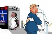 ” ترامپ ” : عربستان سعودی سدی علیه ایران است