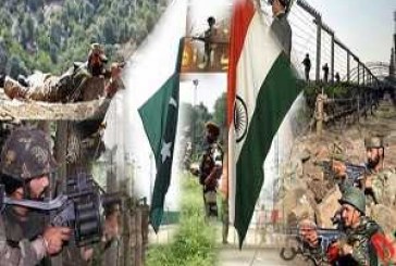 درگیری‌های شدید میان نظامیان هند و پاکستان در مرز کشمیر