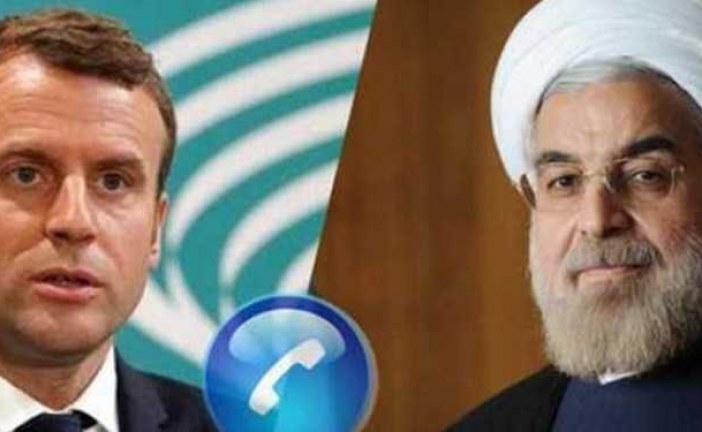 روحانی دعوت رئیس‌جمهور فرانسه برای دیدار با دونالد ترامپ را نپذیرفت .