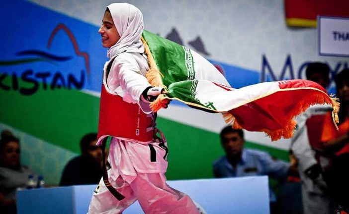 دختران ایران قهرمان تکواندو جهان شدند .