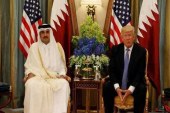 گفتگوی تلفنی امیر قطر تلفنی با ” ترامپ “