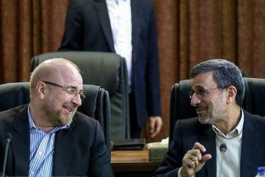 یامین‌پور : احمدی‌نژاد و قالیباف با هم دیدار کرده اند .