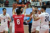 والیبال قهرمانی آسیا / ایران فینالیست شد