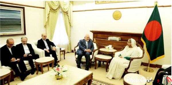ظریف و نخست‌وزیر بنگلادش درباره مسلمانان روهینگیا گفتگو کردند .