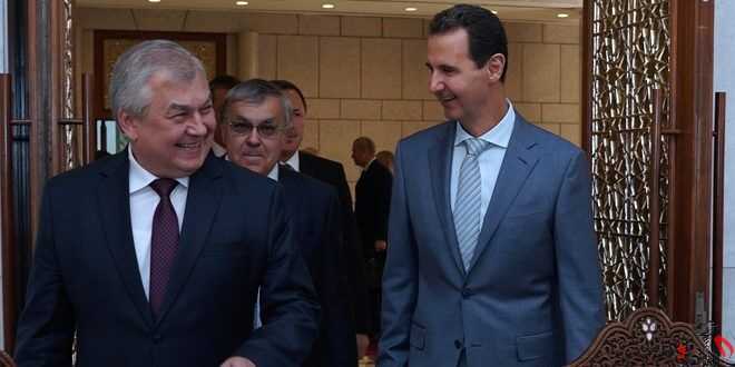 بشار اسد بر تلاش برای توقف تجاوز نظامی به کشورش تأکید کرد