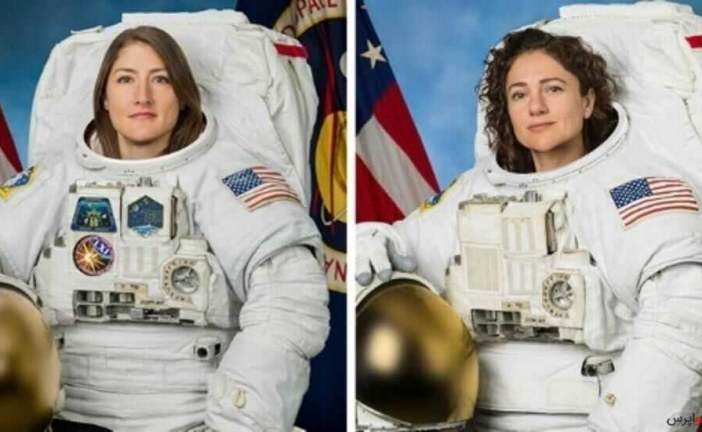 دو فضانورد زن اولین پیاده‌روی فضایی را انجام دادند
