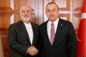 گفتگوی تلفنی ظریف و وزیر امور خارجه ترکیه درباره تحولات منطقه