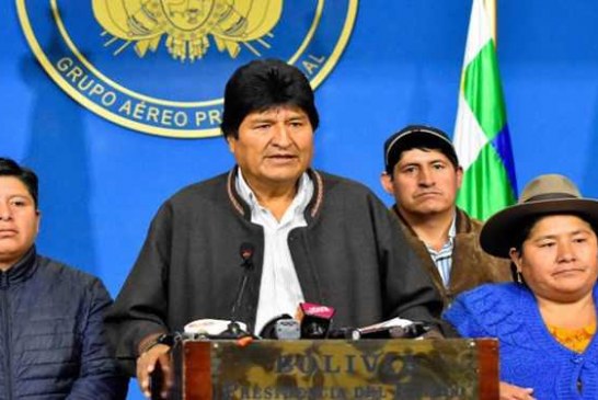 «اوو مورالس» رئیس جمهور بولیوی از سمت خود استعفا کرد