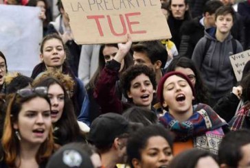 دانشجویان فرانسوی تظاهرات کردند