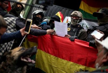 برخورد خشن نظامیان ارتش بولیوی با هواداران مورالس
