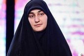 دختر شهید سلیمانی : آمریکا و صهیونیست بدانند شهادت پدرم روزگار آنها را تیره و تار و خانه های عنکبوتی آنها را فرو خواهد ریخت.