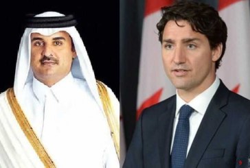 سران کانادا و قطر راه های کاهش تنش در منطقه را بررسی کردند