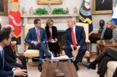 ترامپ در کاخ سفید با «خوان گوایدو» دیدار کرد