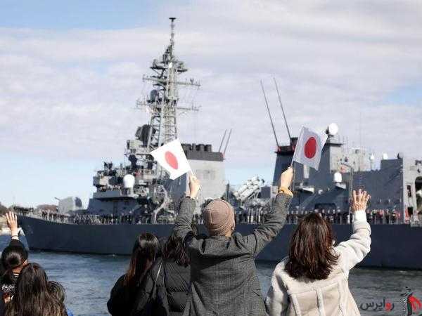 ناوشکن ژاپنی راهی دریای عمان شد