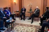 دیدار ظریف با مقامات بلند پایه سابق سازمان ملل و نخست‌وزیر و وزیر خارجه کانادا در مونیخ
