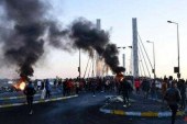 درگیری‌ها میان معترضان و حامیان مقتدی صدر