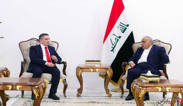 دیدار نخست وزیر مکلف عراق با عبدالمهدی و الحلبوسی