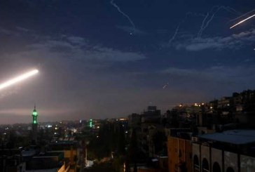 پدافند سوریه تعدادی از موشک‌های شلیک شده از جانب رژیم صهیونیستی را ساقط کرد