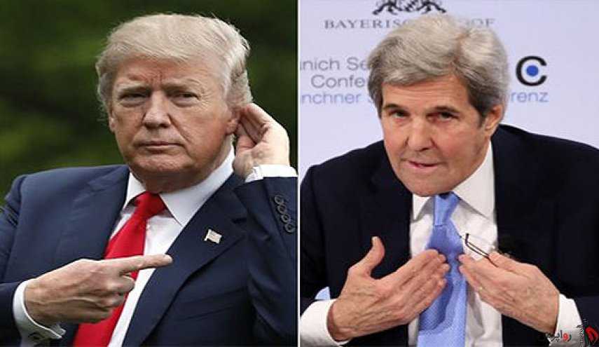 تهدید ترامپ علیه ایران تکرار شد / انتقاد از جان کری