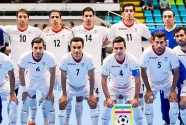 رده بندی فوتسال / ایران همچنان ششم جهان و اول آسیا رده بندی هفتگی تیم‌های ملی فوتسال دنیا اعلام شد