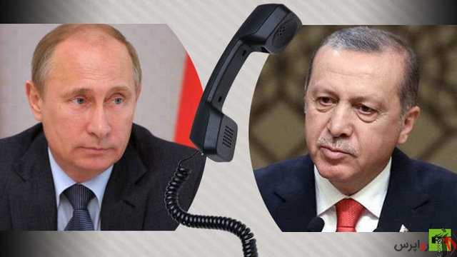گفت‌و‌گوی تلفنی پوتین و اردوغان در خصوص اوضاع لیبی و سوریه
