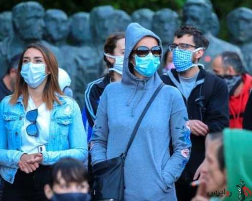 تظاهرات مردم اسلوونی علیه دولت به اتهام فساد در خرید ماسک