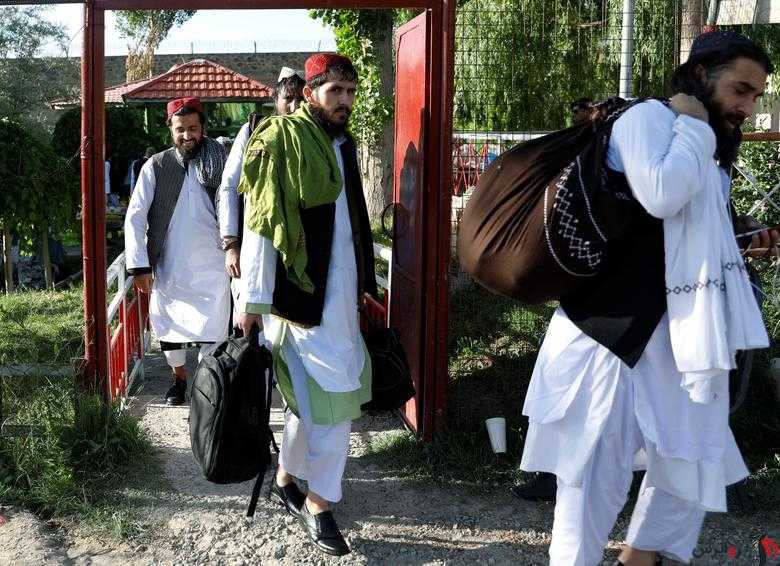 افغانستان ۹۰۰ زندانی گروه طالبان را آزاد کرد