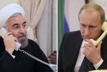 گفت‌وگوی تلفنی روحانی با پوتین / ضرورت مقابله با یکجانبه‌گرایی آمریکا