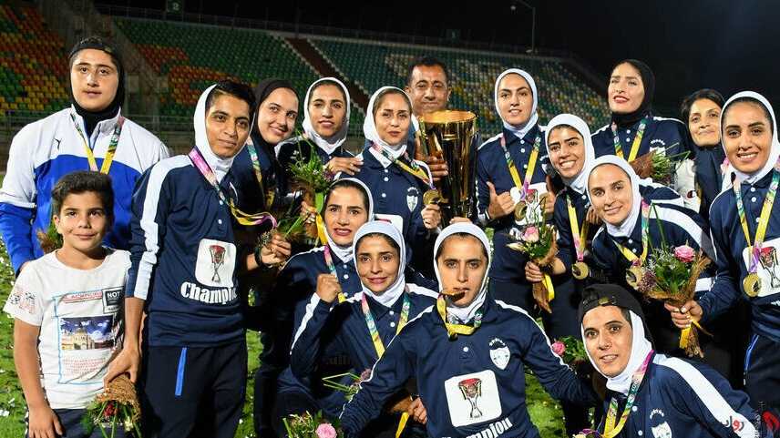 پرونده لیگ فوتبال زنان با قهرمانی شهرداری بم بسته شد