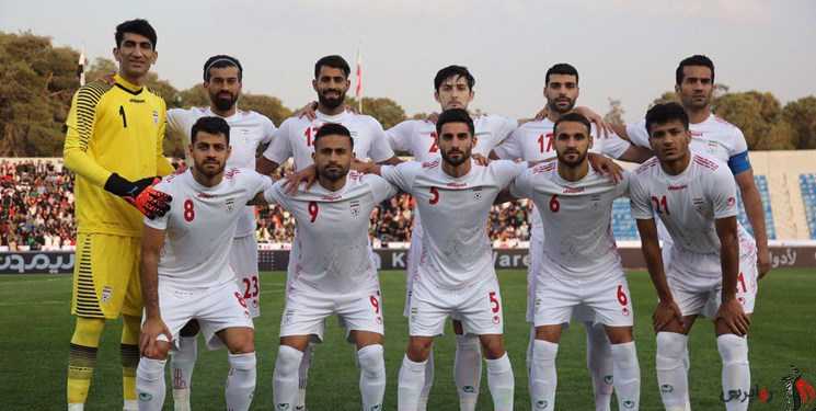 صعود 3 پله‌ای فوتبال ایران در تازه‌ترین رده بندی فیفا