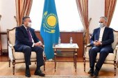 تأکید مقامات ایران و قزاقستان بر توسعه روابط دو جانبه