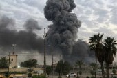 صابرین‌نیوز: جنگنده‌های آمریکایی منطقه‌ای نزدیک به پایگاه الحشد الشعبی را بمباران کردند
