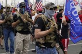 طرفداران ترامپ با سلاح گرم به خیابان‌ها آمدند