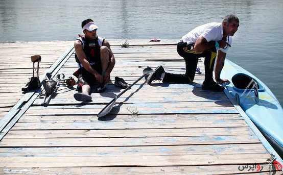 مهدوی نیا: امید به کسب ۴سهمیه قایقرانی در پارالمپیک داریم