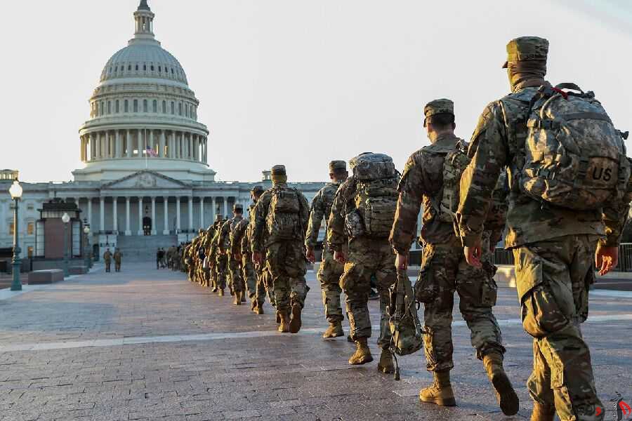 ترس از شورش نگهبانان؛ سوابق گارد ملی مستقر در واشنگتن بررسی می‌شود