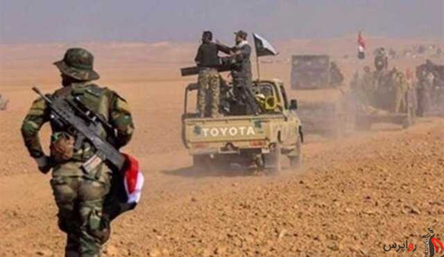 شهادت ۱۱ نیروی حشد شعبی در درگیری با داعش