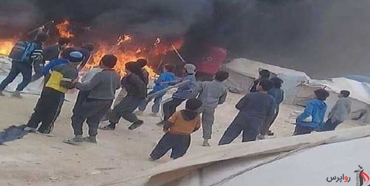 جان‌باختن حداقل 7 نفر در آتش سوزی اردوگاه الهول در سوریه