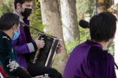 اجرای موسیقی آذری در باغ فردوس