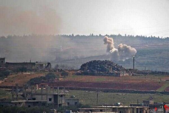 تروریست‌ها ۲۴ بار ادلب سوریه را گلوله باران کردند