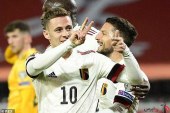انتخابی جام جهانی در قاره اروپا / پیروزی بلژیک و پرتغال در شب شکست هلند و توقف قهرمان جهان