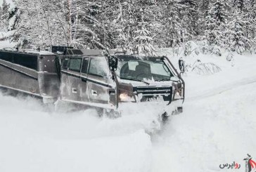 تولید خودرویی که در انبوه برف و یخ زمین گیر نمی‌شود