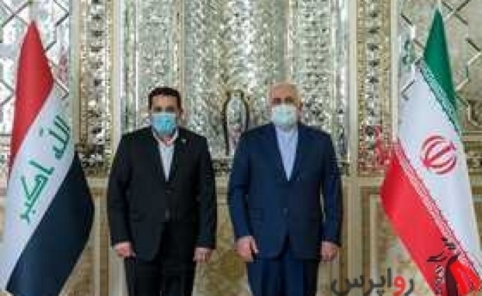 دیدار مشاور امنیت ملی عراق با محمد جواد ظریف