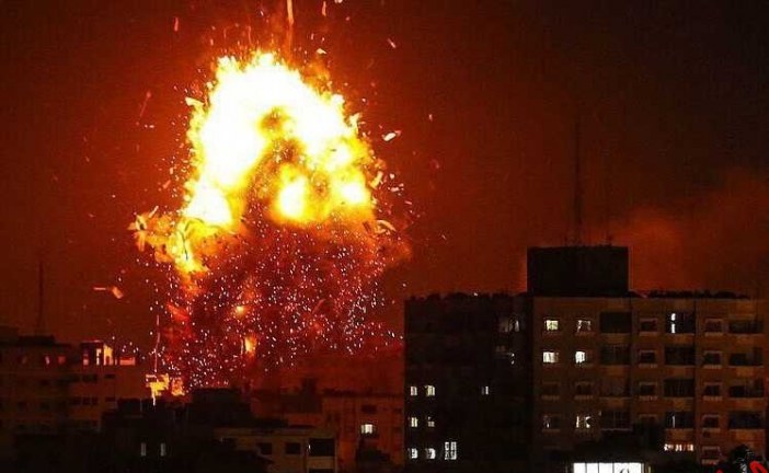 رژیم صهیونیستی نوار غزه را بمباران کرد