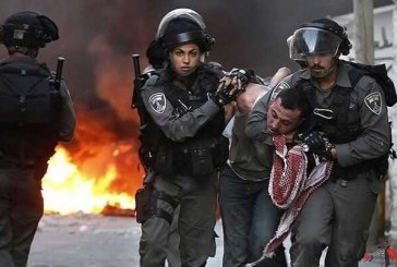 حمله نظامیان صهیونیست به جوانان فلسطینی در بیت‌المقدس