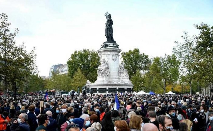 تظاهرات سراسری علیه راست گرایان افراطی در فرانسه